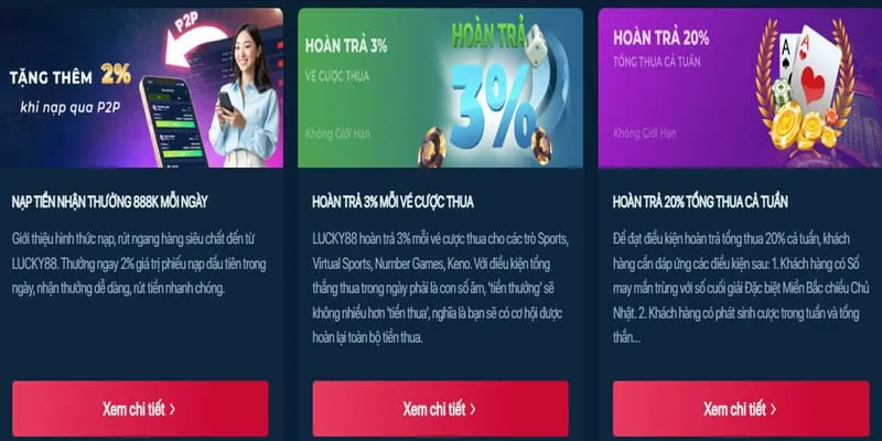 Các tính năng trò chơi NK888